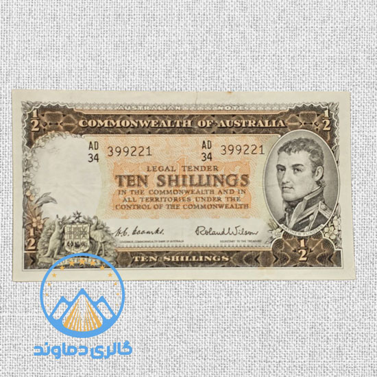 اسکناس-10-شیلینگ-استرالیا-بورس-قیمت-پول-قدیمی-خارجی-خرید-فروش-کلکسیون-کمیاب-آلبوم
