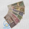 ست کامل اسکناس‌های قطر سری اول ۱۹۷۳ تا ۱۹۷۶ با کیفیت عالی UNC – dgalleri